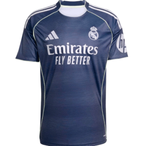 Camiseta Real Madrid 25/26 talla niño 2ª equipación