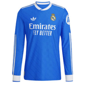 Camiseta Real Madrid 25/26 talla niño 3ª equipación manga larga
