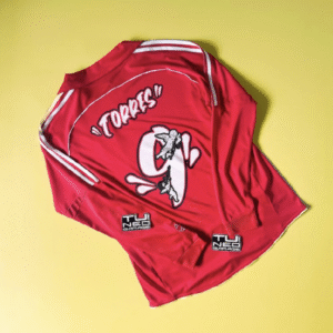 Camiseta Retro Liverpool manga larga dorsales especiales