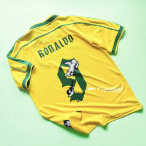 Camiseta Retro Brasil dorsales especiales